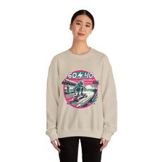 Retro Vibes Unisex Crewneck Sweatshirt - 604-410 Santa Cruz CA