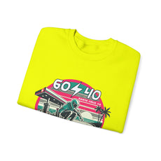 Retro Vibes Unisex Crewneck Sweatshirt - 604-410 Santa Cruz CA