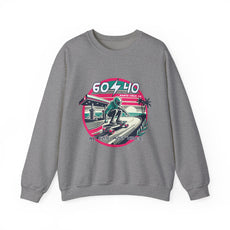 Retro Vibes Unisex Crewneck Sweatshirt - 604-410 Santa Cruz CA
