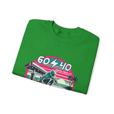 Retro Vibes Unisex Crewneck Sweatshirt - 604-410 Santa Cruz CA