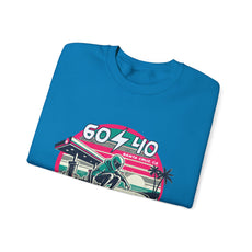 Retro Vibes Unisex Crewneck Sweatshirt - 604-410 Santa Cruz CA