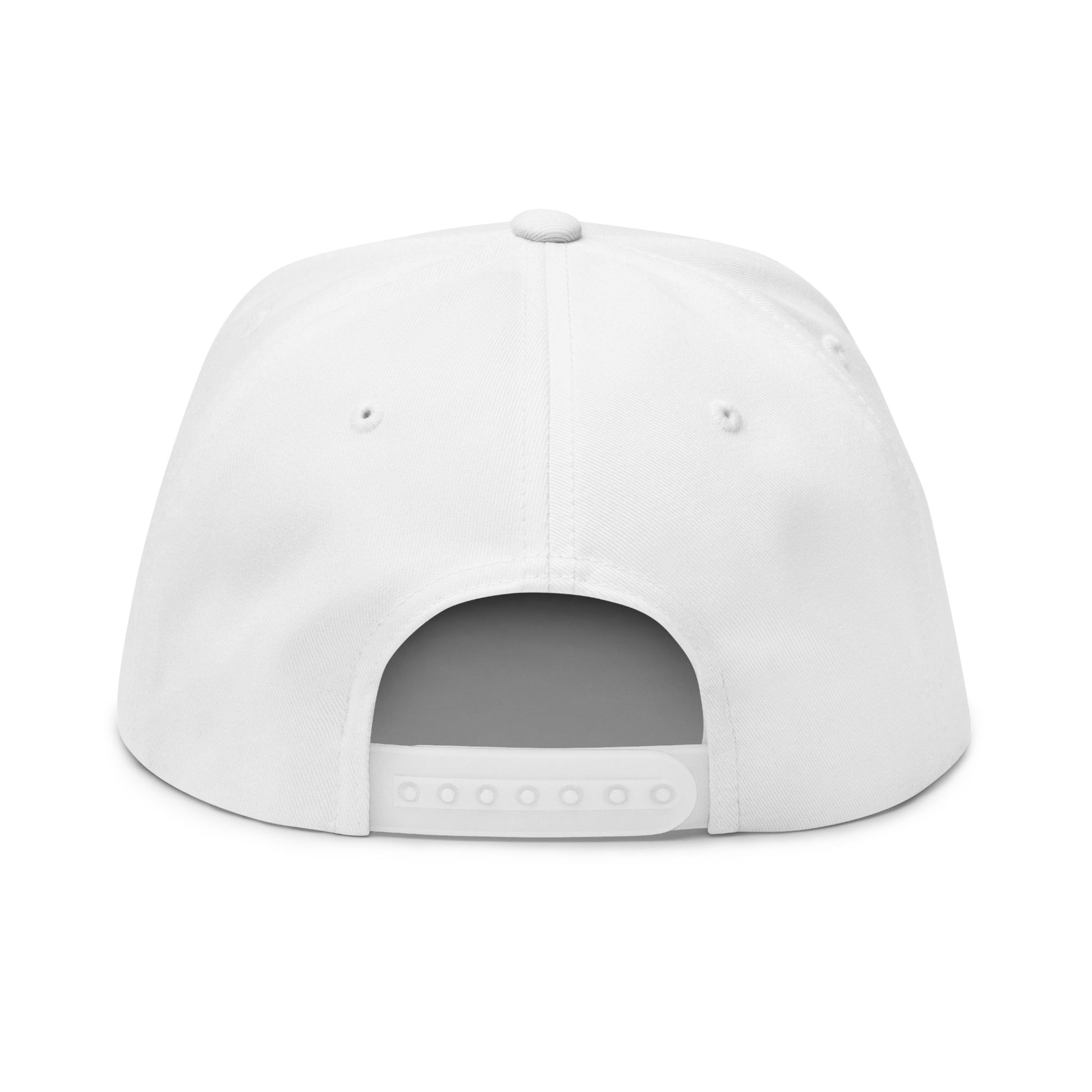 Retro Flat Bill Cap with 60/40 Embroidery - Perfect for Urban Style & Casual Wear
