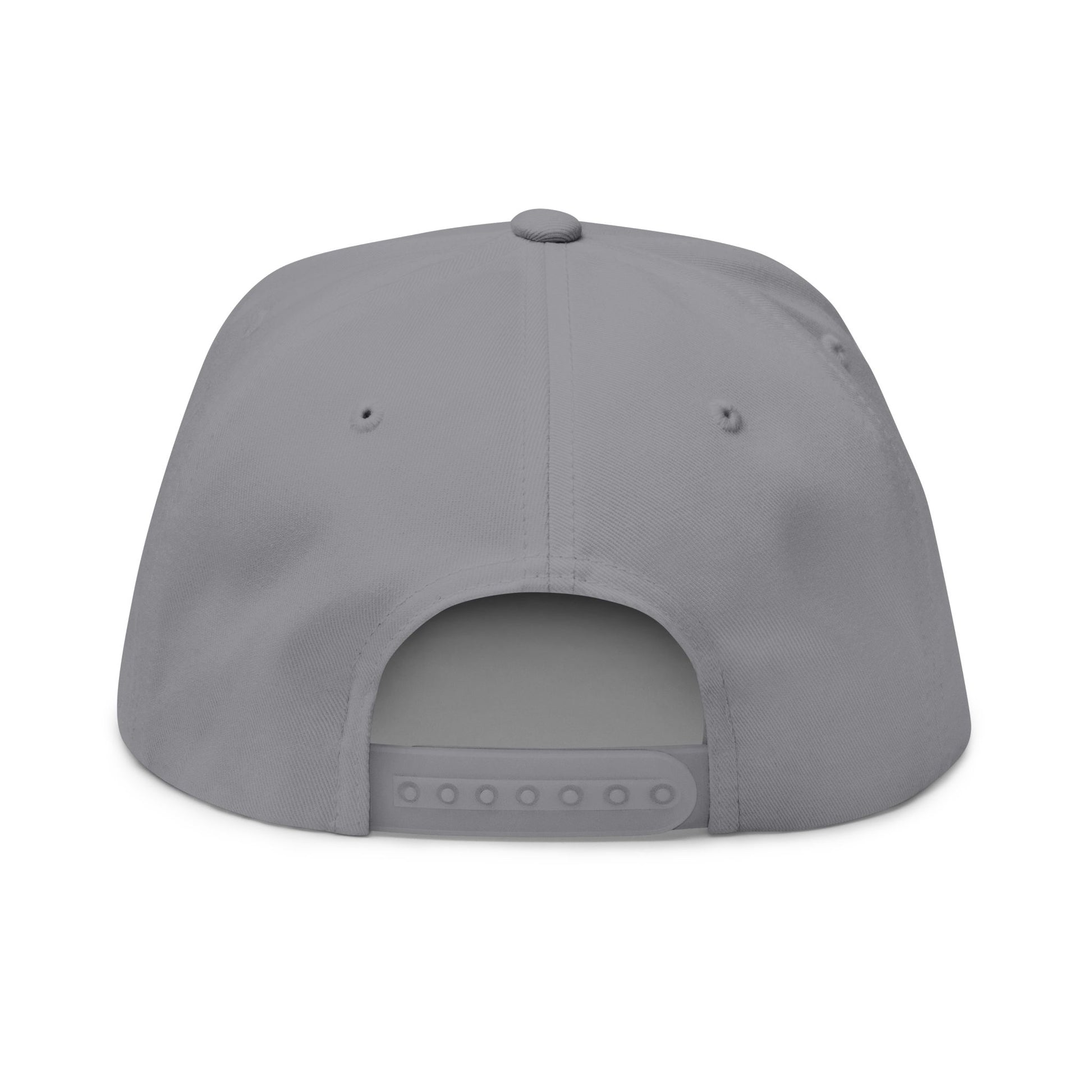 Retro Flat Bill Cap with 60/40 Embroidery - Perfect for Urban Style & Casual Wear