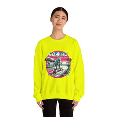 Retro Vibes Unisex Crewneck Sweatshirt - 604-410 Santa Cruz CA