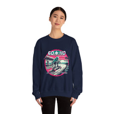 Retro Vibes Unisex Crewneck Sweatshirt - 604-410 Santa Cruz CA