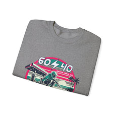 Retro Vibes Unisex Crewneck Sweatshirt - 604-410 Santa Cruz CA