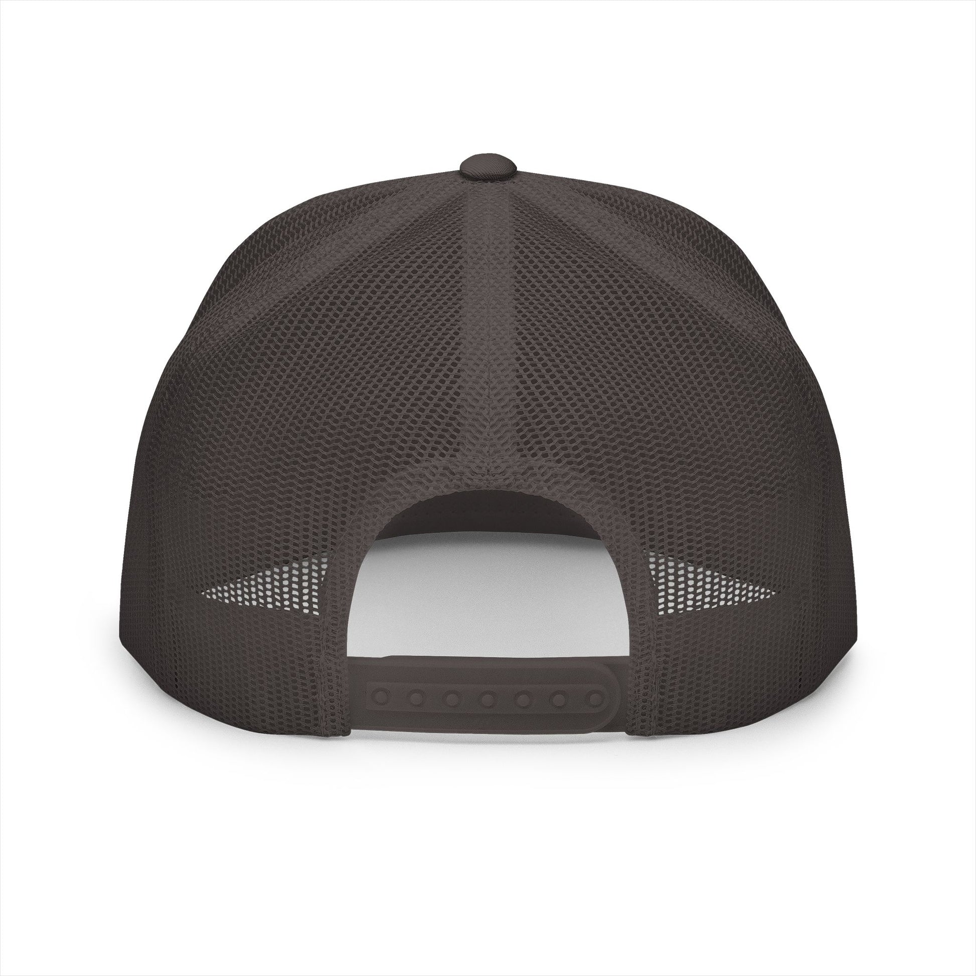 Stylish 5 Panel Trucker Cap with Vibrant 60/40 Embroidery