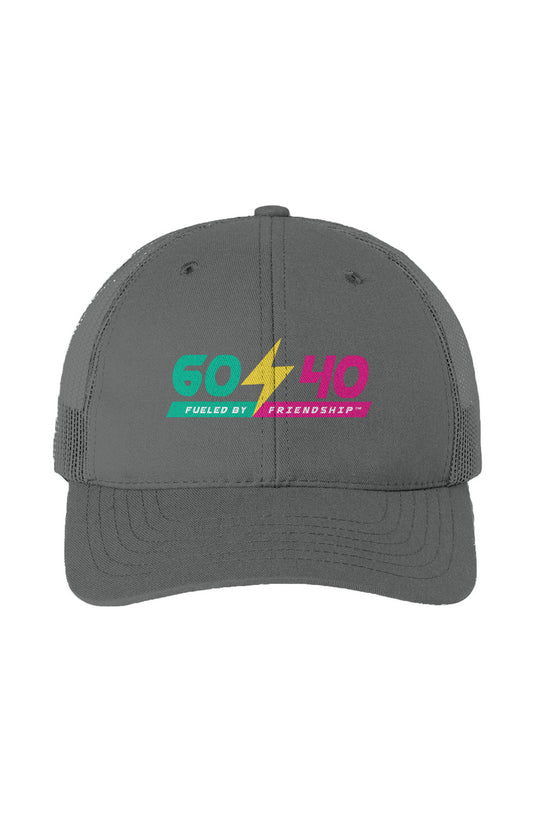 Fueled by Friendship Embroidered Trucker Hat