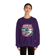 Retro Vibes Unisex Crewneck Sweatshirt - 604-410 Santa Cruz CA
