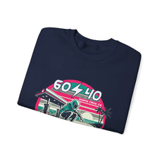 Retro Vibes Unisex Crewneck Sweatshirt - 604-410 Santa Cruz CA