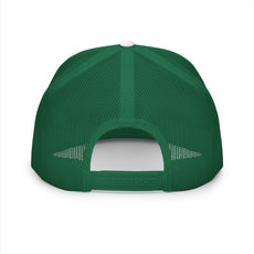 Stylish 5 Panel Trucker Cap with Vibrant 60/40 Embroidery