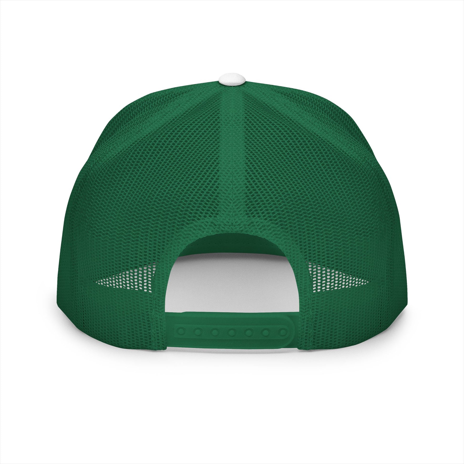 Stylish 5 Panel Trucker Cap with Vibrant 60/40 Embroidery