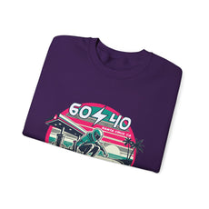 Retro Vibes Unisex Crewneck Sweatshirt - 604-410 Santa Cruz CA