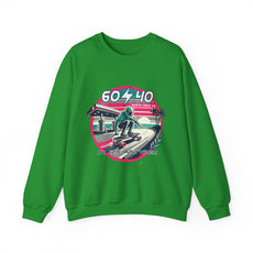 Retro Vibes Unisex Crewneck Sweatshirt - 604-410 Santa Cruz CA
