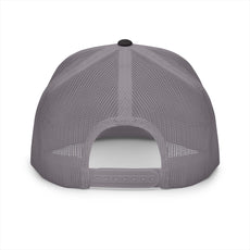 Stylish 5 Panel Trucker Cap with Vibrant 60/40 Embroidery